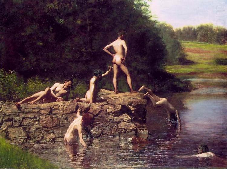 The Swimming Hole, Thomas Eakins